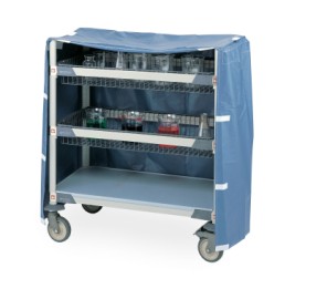 Metro myCart Series Utility Cart, Blue:Furniture:Laboratory Carts and  Accessories