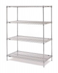 Stainless Steel 4 Shelf Units