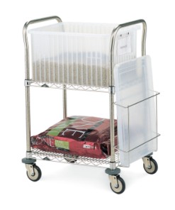 Stainless Steel Metro Lab Animal Research Carts